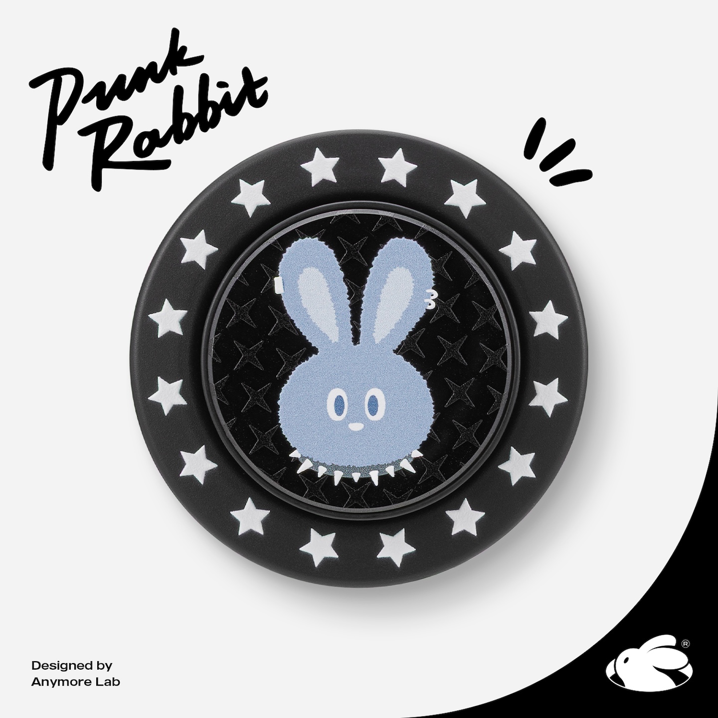 Jascent原创朋克兔子磁吸支架