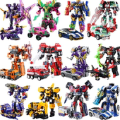 炫卡斗士正版 玩具汽车变形机器人炫蓝闪电玄铁战神超炫电光王全套