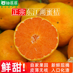 正宗东江湖蜜桔 无核化渣湖南郴州资兴桔子特产 新鲜水果产地直发