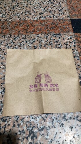 套凤梨菠萝防虫防晒专用套袋牛皮纸防水纸袋西瓜凤梨特大套袋