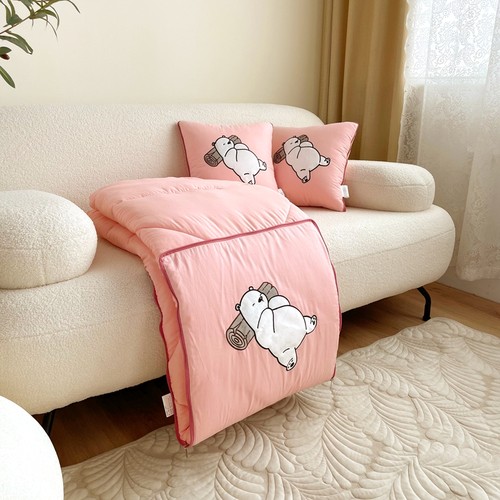 床品纯棉A类被子枕头两用