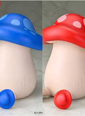 Loop’迷宫饭 软胶手办 走路菇 红色 Q版 蓝色 手办预