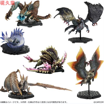 卡普空 Figure Builder 怪物猎人 Vol. 25・26 整套6个 手办预