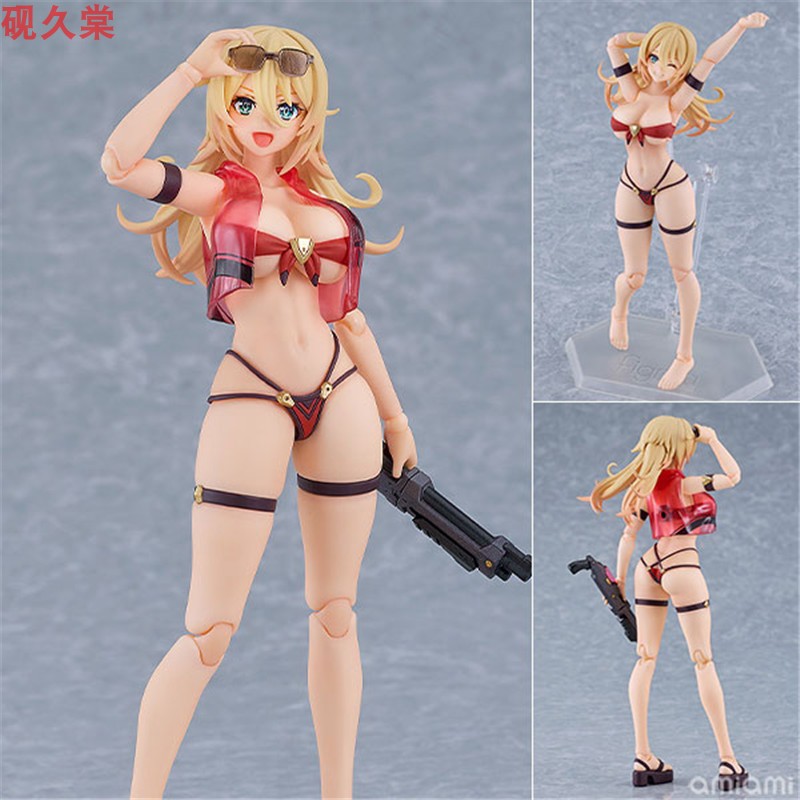 MF GSC figma#701 兔女郎服装计划 维罗妮卡 甜心 泳装Ver.预图片