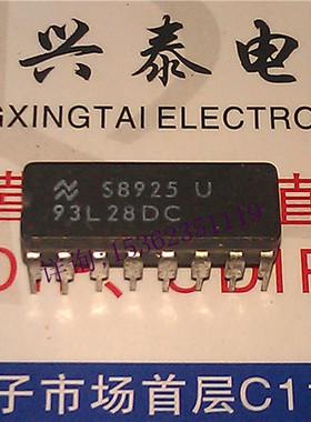 93L28DC  进口双列16直插脚DIP陶封  93L28  CDIP-16