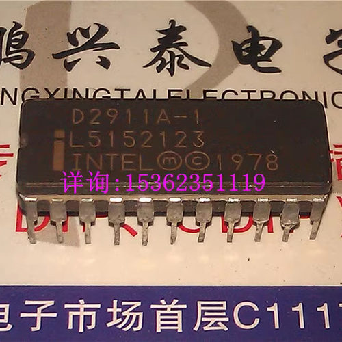 D2911A-1  /  SAB2911A-1D  ， A-LAW编码解码进口22插脚陶瓷封装