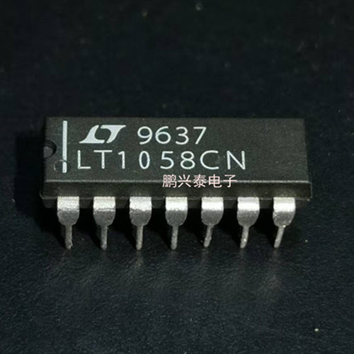 LT1058CN . LT1058ACN  四运放 电压反馈运算放大器 进口14直插脚