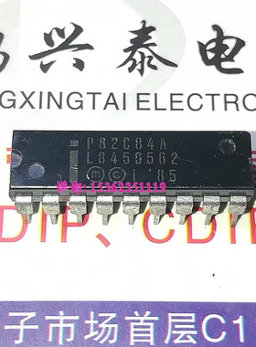 P82C84A  P82C84A-5  英特尔 集成块元件 进口双列18直插脚PDIP封