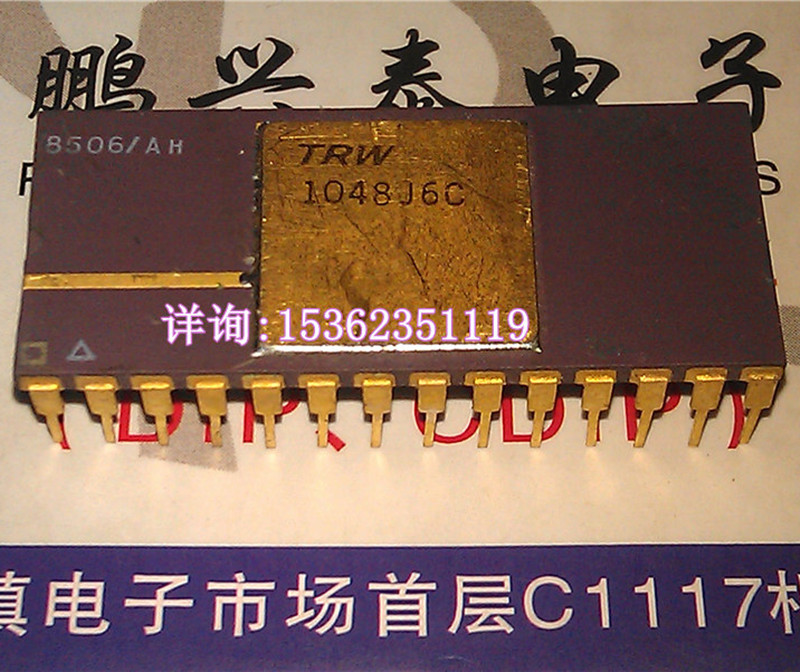 镀金 TRW 1048J6C TDC1048J6C进口双列28直插脚CDIP陶瓷封装IC