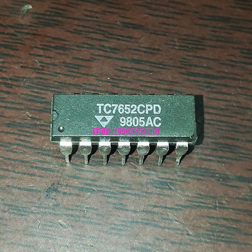 TC7652CPD  TC7652  斩波器稳定放大器IC件 进口双列14直插脚PDIP