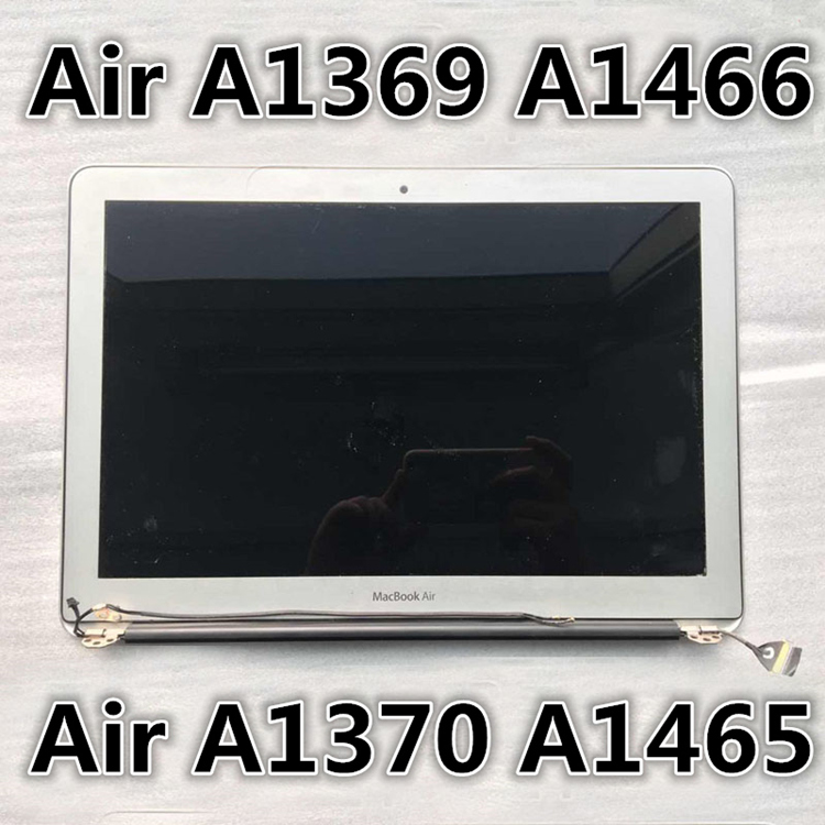 苹果笔记本电脑11寸 13寸MacBook Air A1369 A1466 A1370 A1465液晶屏幕上半部分总成上半套 10-17年 3C数码配件 笔记本零部件 原图主图