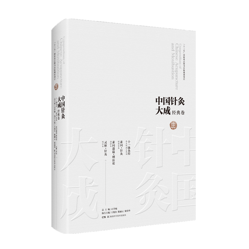 湖南科技直发 中国针灸大成·经典卷（十一脉灸经 素问?针灸 素问遗篇·刺法论 灵枢·针灸）