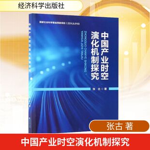 正版现货 中国产业时空演化机制探究 经济科学出版社 张古 著