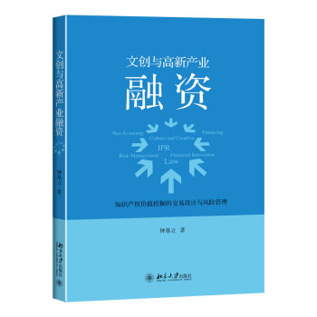 正版文创与高新产业融资——知识产权价值挖掘的交易设计与风险管理北京大学出版社