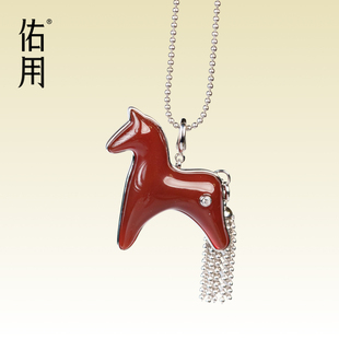 佑用神驹小马吊坠马年生肖吊坠可拆