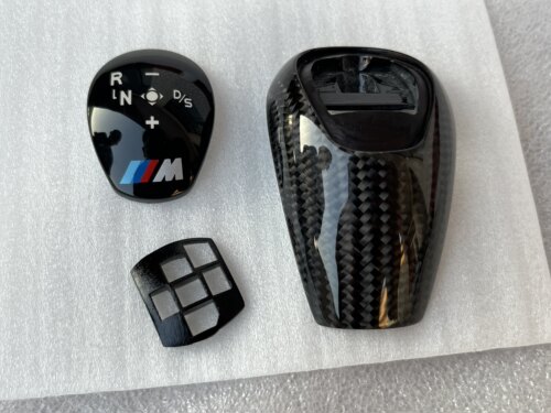 适用于宝马老款M系E92 M3 M5 碳纤维排挡头改装档把替换件