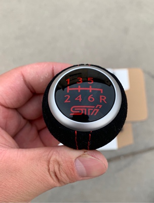 斯巴鲁 S207 S208 换档头 5MT 6MT WRX/STI  定制超重手换档头