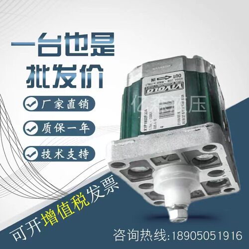 维沃尔VIVOLO齿轮泵XV-1P XV-2P X2P4702EBBA X1P1802FJJA液压泵