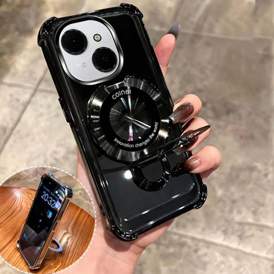 四角防摔支架适用传音tecnospark40c手机壳spark40c保护套.外壳软