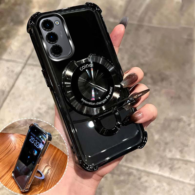 四角防摔支架适用传音tecnospark40pro+手机壳spark40pro+保护套.