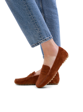 德国全进口Caprice凯蝴蝶女鞋2026春夏牛皮软底懒人乐福单鞋24651