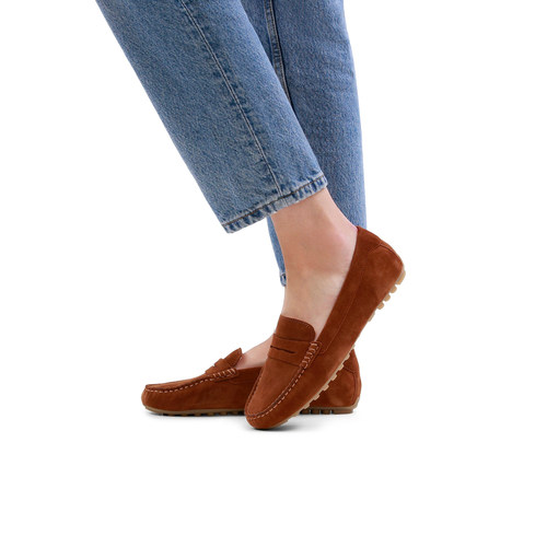 德国凯蝴蝶一脚蹬豆豆鞋