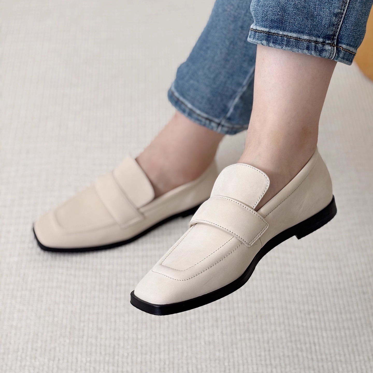 奥地利hogl友高女鞋英伦羊皮