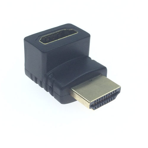 高清HDMI公对母转换头90度弯头