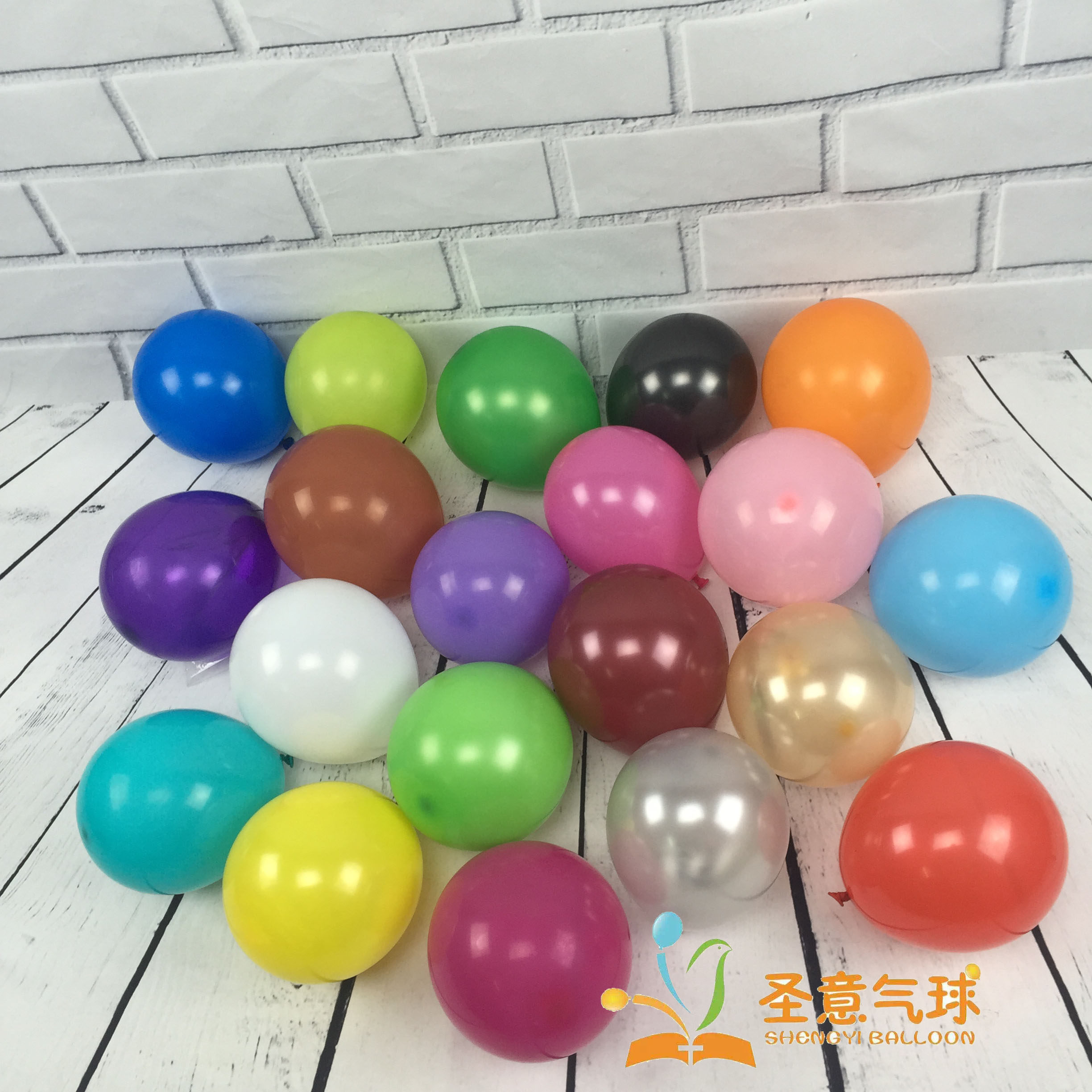 国产10寸圆仿美 凯悦 o牌加厚气球 20种颜色可选每包100装促销
