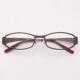 珍藏孤品外贸原单咖色超轻纯钛全框个性 气质文艺雕花镜腿眼镜架女