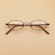 外贸原单钛金黑银枪色小圆框弹簧腿个性 眼镜架男女小脸复古文艺
