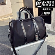 Túi du lịch nam túi hành lý ngắn khoảng cách túi xách công suất lớn Phiên bản Hàn Quốc của gói thể dục thủy triều gói du lịch trọn gói lên máy bay - Túi du lịch