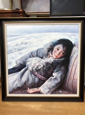 北京肖像油画照片人物纯手绘油画风景装饰画客厅手绘油画定制