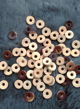 Primitiv配件 1元4个 10MM 植鞣革皮垫 牛皮皮垫 可做坠饰