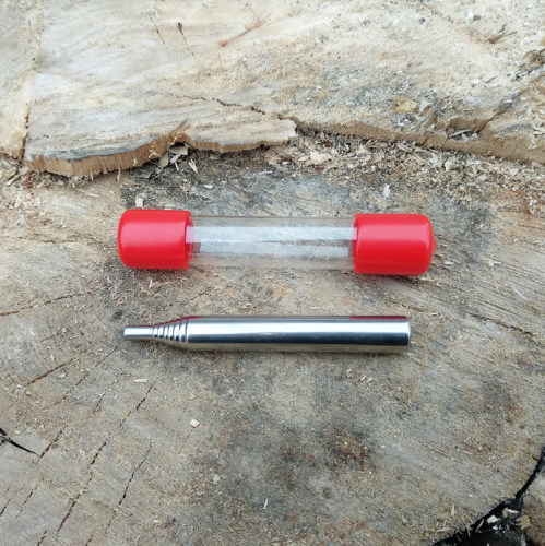 Primitiv户外野炊生火伸缩吹火筒火管pocketbellows同款bushcraft