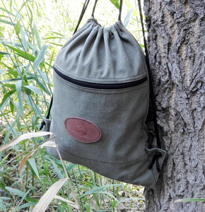 52bushcraft 户外水洗帆布 束口包 背包 收纳包 双肩包 摄影包