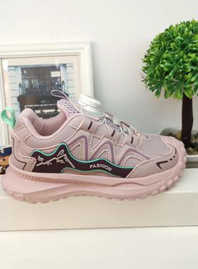 78861春秋加厚女童鞋运动鞋跑步鞋皮面休闲鞋2