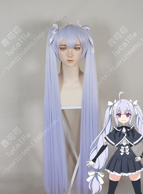 Assault Lily BOUQUET突击莉莉米莉娅姆蓝紫万用cos假发女双马尾