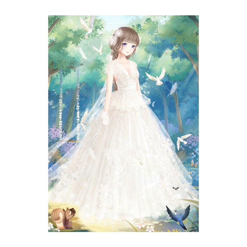 5d钻石画2022满钻砖石秀卡通人物女孩客厅卧室儿童点钻粘贴十字绣