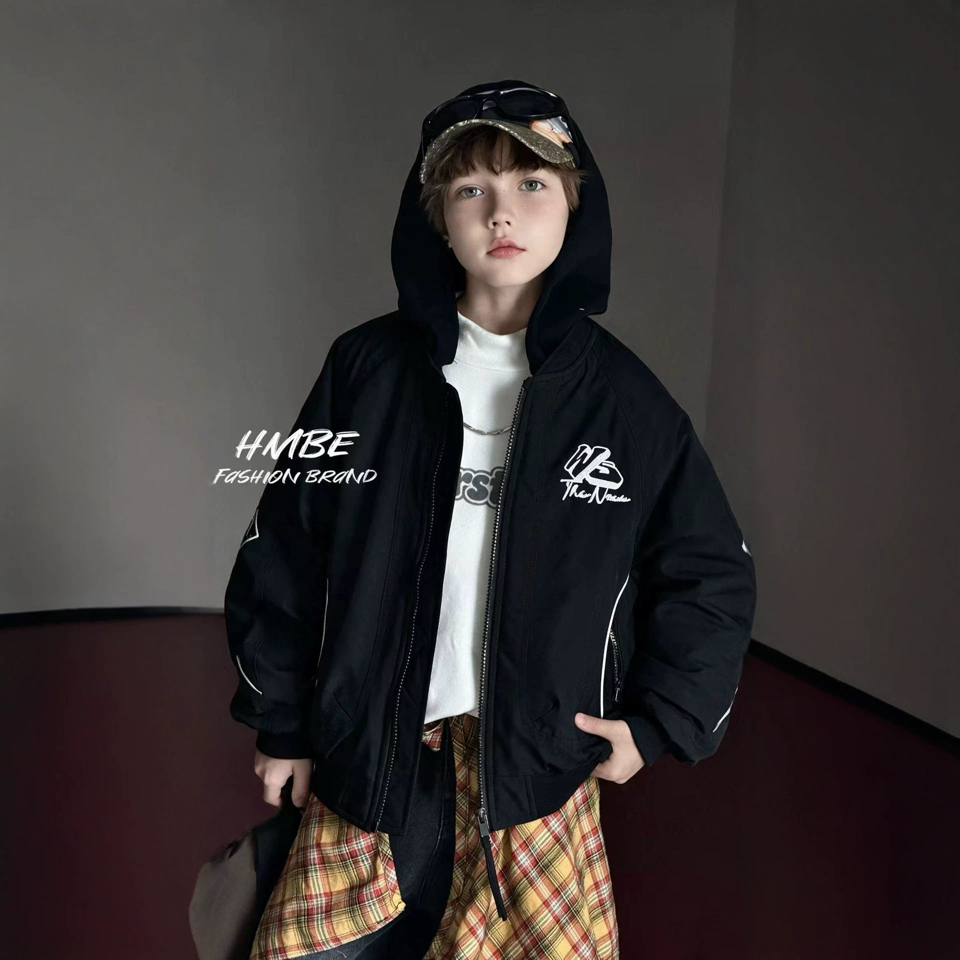 潮范男童棉服加厚童装棉服儿童冬季外套童装棉服工厂直供童装棉袄
