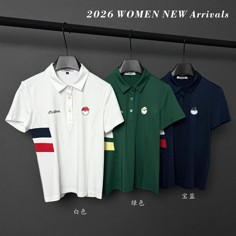 新款韩版高尔夫服装女短袖情侣修身弹力户外休闲女速干t恤POLO衫,运动服/休闲服装,高尔夫球服,淘宝优惠券,粉丝福利购,淘宝优惠卷