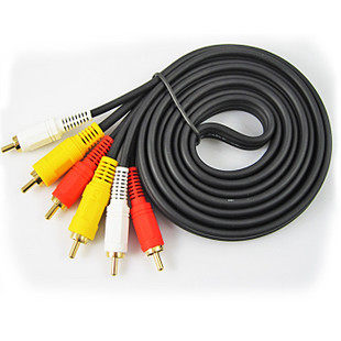 红白黄AV线 音视频线 影音线 三莲花线 1.8米3米5米10米,3C数码配件,视频线/音频线/AV线,淘宝优惠券,粉丝福利购,淘宝优惠卷