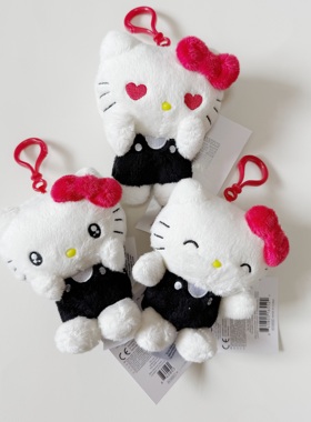 【7月现货】美版 三丽鸥sanrio表情包hellokitty毛绒挂件