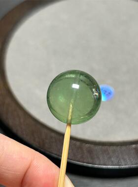 20.2mm天然冰透绿萤石大