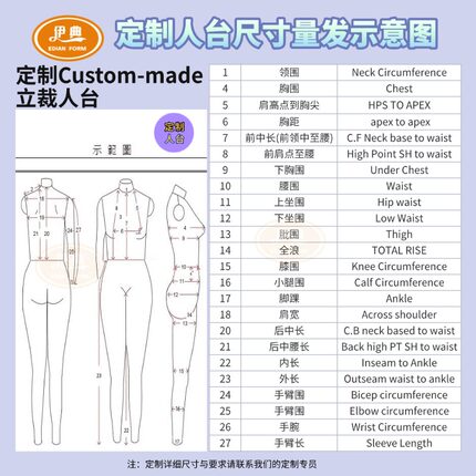 可定制各种尺寸的立裁人台 欧美missy人台大码PLUS