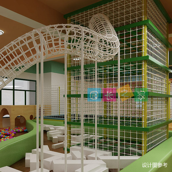 园长之家大型游乐设备蜘蛛塔淘气堡儿童玩具设施定制绳网探险攀爬