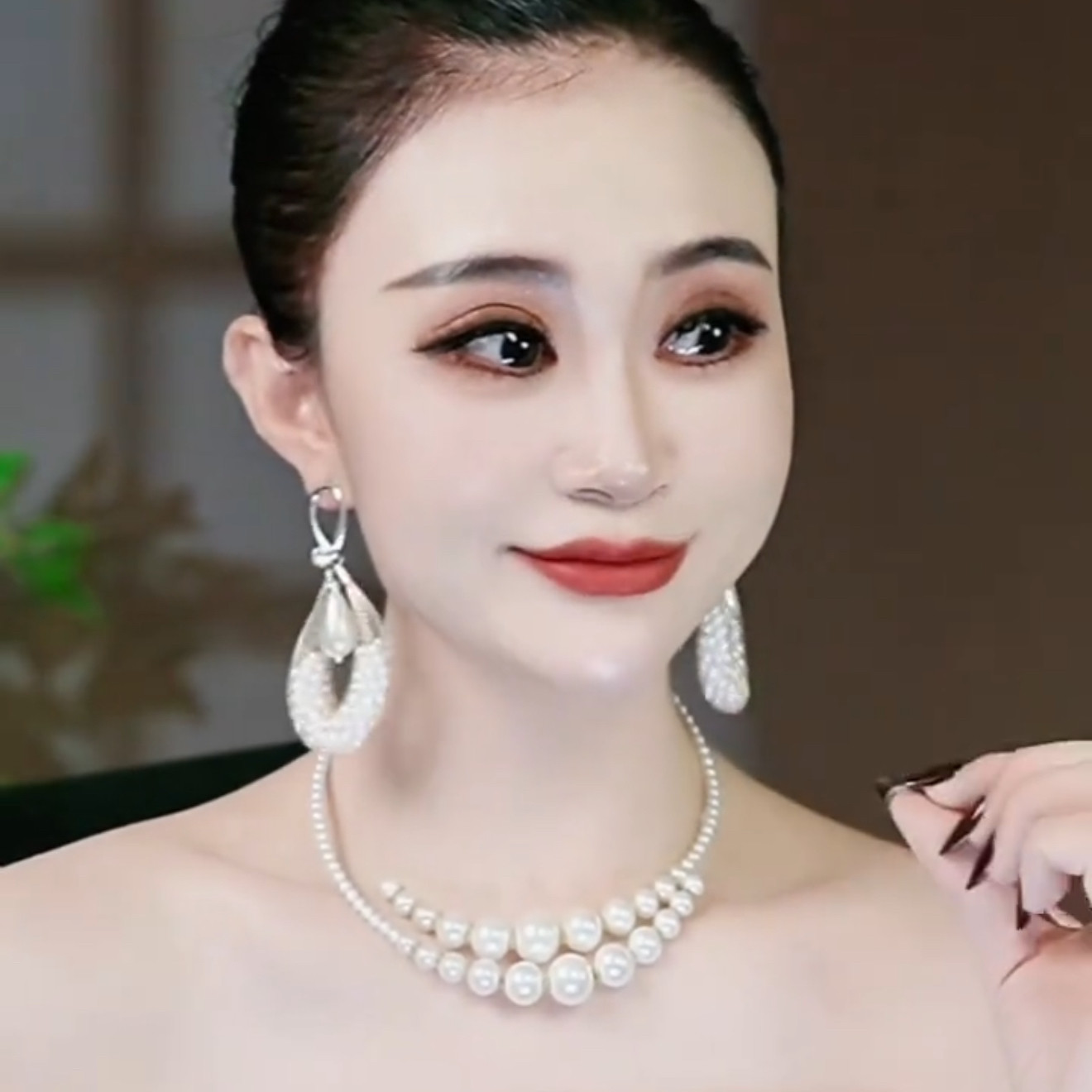 欧美时尚个性夸张大水滴形耳环轻奢高级感气质耳钉2026新款爆款潮