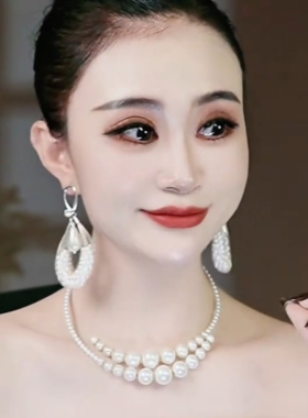 欧美时尚个性夸张大水滴形耳环轻奢高级感气质耳钉2026新款爆款潮