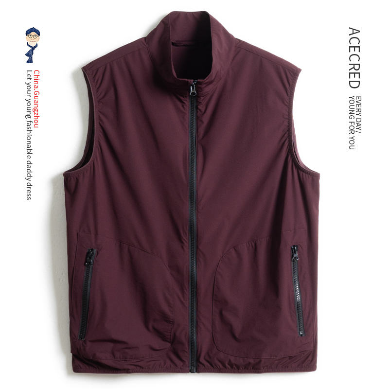 中年爸爸马甲轻薄透气