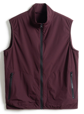 中年爸爸夏装本命年红色马甲轻薄透气中老年人夏季宽松单层马夹男